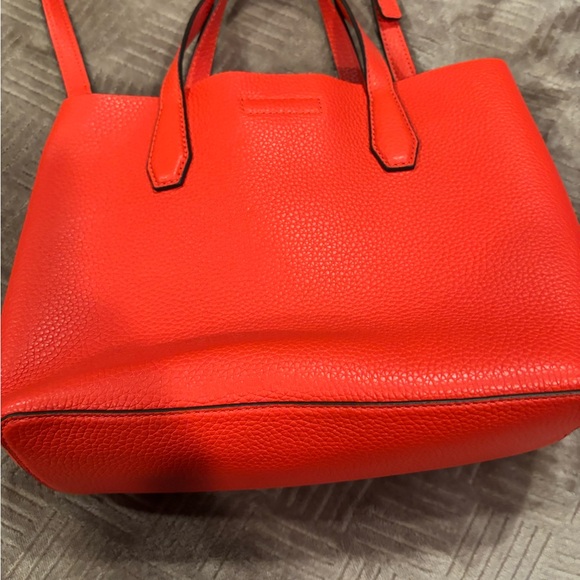Tory Burch Red Leather Tote Bag - Picture 5 of 6